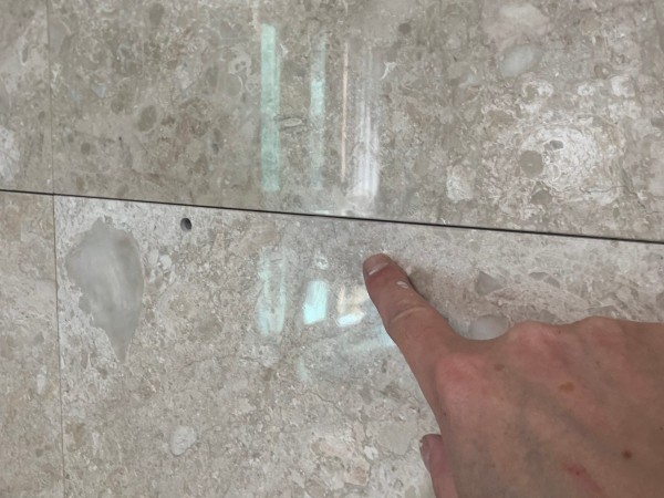 안양 타일 깨짐 복원 작업 후 3